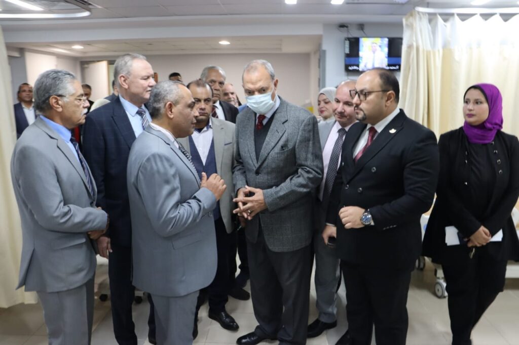 محافظ القليوبية يفتتح وحدة العناية المركزة لقسم الأطفال بمستشفى كفر شكر