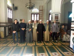 احتفال ديني بمسجد الشيخ عبدالعظيم زاهر بمناسبه ذكرى وفاته