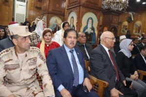 محافظ القليوبية يشهد قداس عيد الميلاد المجيد بكنيسة السيدة العذراء ببنها (صور)