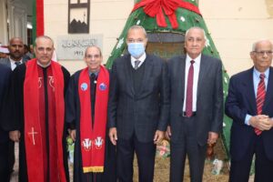 محافظ القليوبية يقدم التهاني للأخوة الأقباط بمناسبة عيد الميلاد المجيد