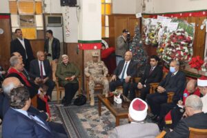 محافظ القليوبية يقدم التهاني للأخوة الأقباط بمناسبة عيد الميلاد المجيد