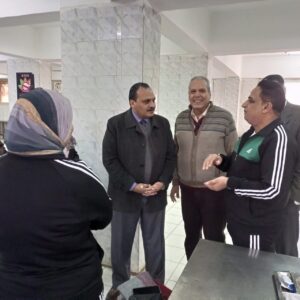 نائب رئيس جامعة بنها يتفقد إقامة الوفود المشاركة بملتقى إبداع الخامس لكليات التربية النوعية