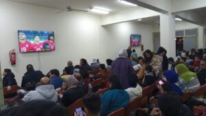 إقبال المشجعين على مراكز شباب القليوبية لمشاهدة مباراة المنتخب الوطني