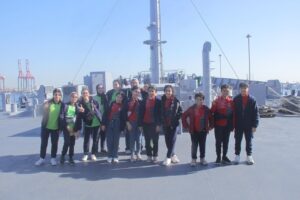 شبان بنها داخل القاعدة البحرية بالإسكندرية