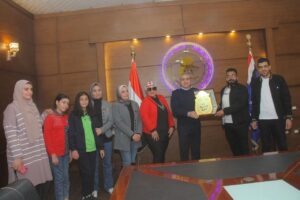 شبان بنها داخل القاعدة البحرية بالإسكندرية