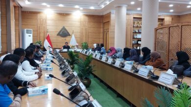 رئيس جامعة بنها يلتقي الطلاب الصوماليين الوافدين الدارسين بالجامعة رئيس جامعة بنها يلتقي الطلاب الصوماليين الوافدين الدارسين بالجامعة