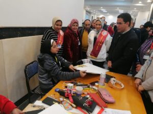 رئيس جامعة بنها يتفقد فعاليات "ملتقى إبداع الخامس لكليات التربية النوعية"