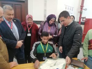 رئيس جامعة بنها يتفقد فعاليات "ملتقى إبداع الخامس لكليات التربية النوعية"