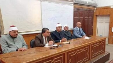 أزهر القليوبية يناقش الاستعدادات النهائية لانطلاق امتحانات الشهادتين الابتدائية والإعدادية أزهر القليوبية يناقش الاستعدادات النهائية لانطلاق امتحانات الشهادتين الابتدائية والإعدادية