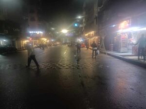 سقوط أمطار على مدن وقرى القليوبية (صور)