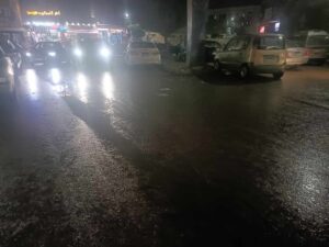 سقوط أمطار على مدن وقرى القليوبية (صور)