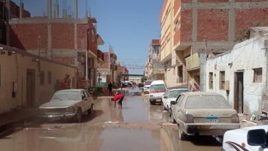 قطع المياه عن قرى بنها بسبب كسر مفاجئ في أحد الخطوط