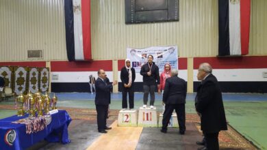 المراكز الأولى للاعبات البطل الأولمبي في القليوبية ببطولة الجمهورية لرفع الاثقال المراكز الأولى للاعبات البطل الأولمبي في القليوبية ببطولة الجمهورية لرفع الاثقال