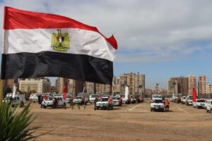 محافظ القليوبية يشهد اصطفاف معدات الإزالات للموجة 22 لإزالة التعديات على الأرض الزراعية