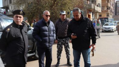 محافظ القليوبية يشهد إزالة 7 طوابق بأحد الأبراج المخالفة بمدينة طوخ