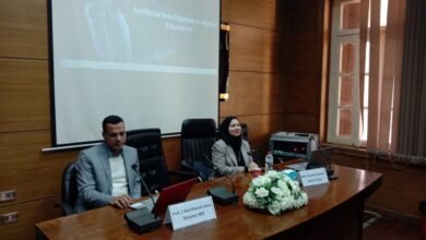 جامعة بنها تنظم ورشة عمل بعنوان"الذكاء الاصطناعي في التعليم العالي"