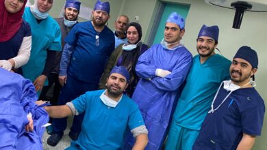 إنقاذ حياة طفلة ابتلعت مسمار بالخطأ بالأطفال التخصصي ببنها
