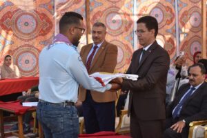 رئيس جامعة بنها يفتتح المهرجان الكشفي الثاني والعشرون لجوالي الجامعة (صور)