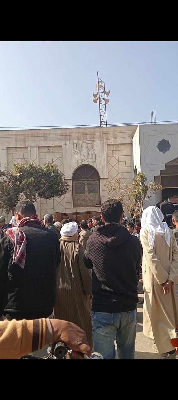 تشييع جثامين أب وأبناءه ضحايا انفجار أسطوانة بوتاجاز بالقليوبية