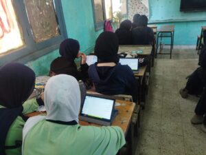 انطلاق الامتحانات التجريبية على التابلت بالمدارس الثانوية بالقليوبية