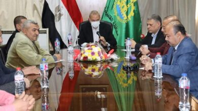 لدهان الواجهات .. محافظ القليوبية يجتمع بملاك العقارات المطلة على الطريق الدائري لدهان الواجهات .. محافظ القليوبية يجتمع بملاك العقارات المطلة على الطريق الدائري