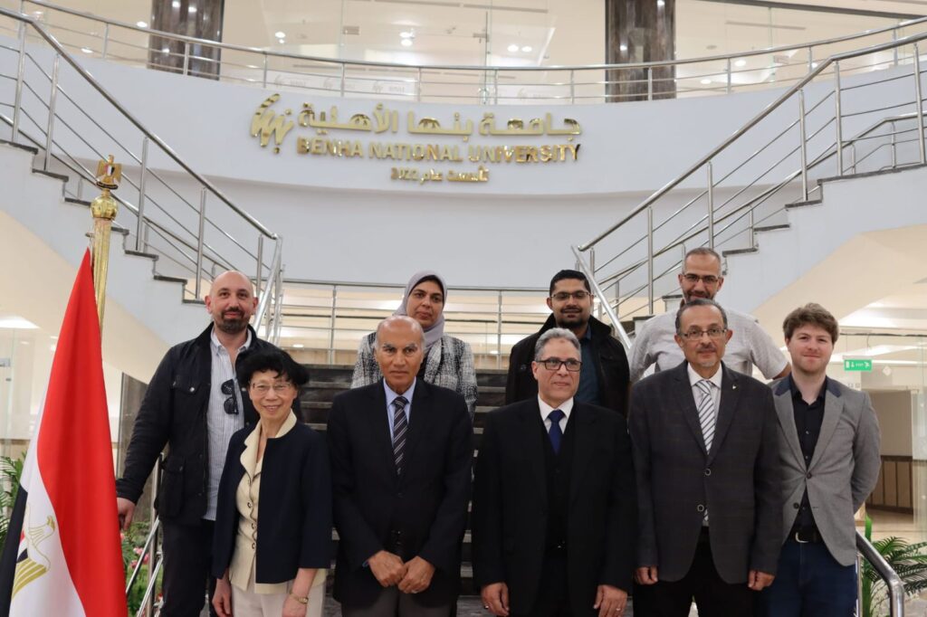 جامعة "كيل" البريطانية تبحث مع جامعة بنها الأهلية إنشاء برنامج للطب التجديدي والخلايا الجذعية