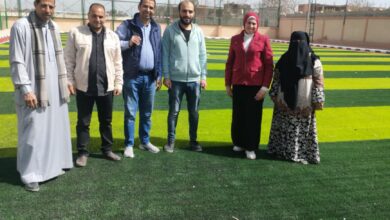 الانتهاء من تسليم الملعب الخماسي لمركز شباب ميت العطار بالقليوبية الانتهاء من تسليم الملعب الخماسي لمركز شباب ميت العطار بالقليوبية