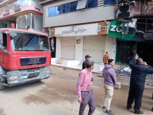 السيطرة على حريق بمستشفى خاص بالقليوبية (صور)