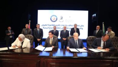 رئيس جامعة بنها يوقع بروتوكول إنشاء تحالف جامعات إقليم القاهرة الكبرى
