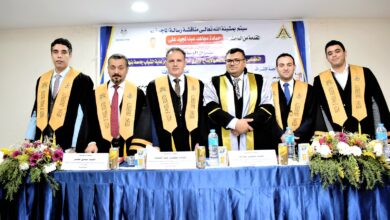 الباحث حماده مجاهد يحصل علي الماجستير من جامعة بنها