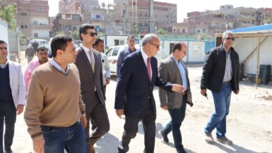 محافظ القليوبية يتفقد أعمال إنشاء مستشفى شبين القناطر المركزي