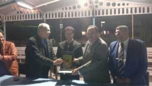 رئيس جامعة بنها يشارك طلاب المدن الجامعية حفل إفطار رمضان (صور)