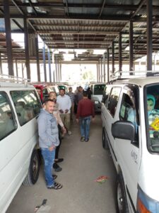 عقب رفع أسعار تسعيرة الركوب .. انتظام العمل في مواقف السيارات بالقليوبية (صور)