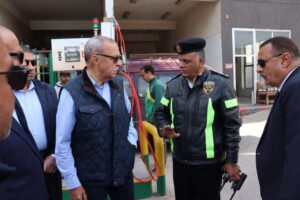 محافظ القليوبية يتابع حركة المواقف بعد رفع تعريفة الركوب