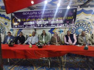 تتويج مركز شباب حلابة بطلا للدورة الرمضانية في خماسي كرة القدم لمراكز شباب القليوبية