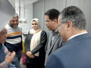 رئيس جامعة بنها يتفقد الخدمة الطبية بالمستشفى الجامعي (صور)