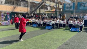 100يوم سعادة.. براعم شبان بنها تحتفل بالدراسة