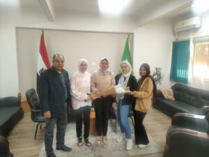 شبان بنها تكرم نائب محافظ القليوبية  فى اليوم العالمى للمرأة