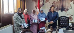 مصطفي فرج يكرم وكلاء مجمع مدارس الشبان العالمية ببنها