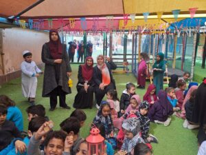 إستقبال براعم شبان بنها لشهر رمضان المبارك