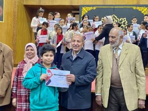 أصوات ملائكية.. تكريم براعم الشبان فى مسابقات القرآن الكريم