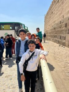 مصر التاريخ.. رحلة ترفيهية لطلاب شبان بنها