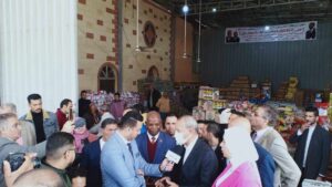 محافظ القليوبية يفتتح معرض أهلا رمضان بميت عاصم ببنها