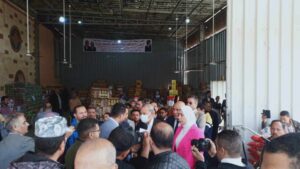 محافظ القليوبية يفتتح معرض أهلا رمضان بميت عاصم ببنها