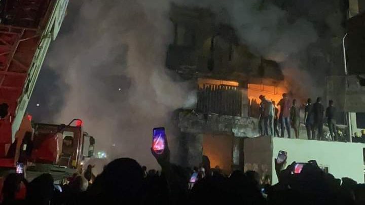حريق في عقار وإصابة شخصين في شبين القناطر حريق في عقار وإصابة شخصين في شبين القناطر