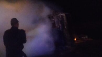 بسبب ثلاجة .. اندلاع حريق محدود داخل مجلس مدينة الخصوص