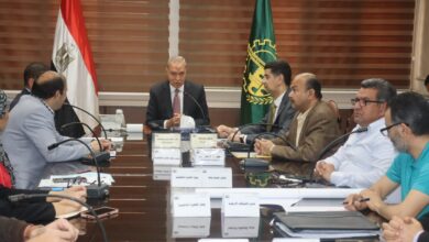 لتلافي الملاحظات .. محافظ القليوبية يناقش استكمال المرحلة( ج) من ممشى أهل مصر ببنها 