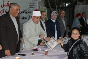 تكريم 154 متسابق فى مسابقة نور المصري لحفظة القرآن الكريم بنادى بنها الرياضي