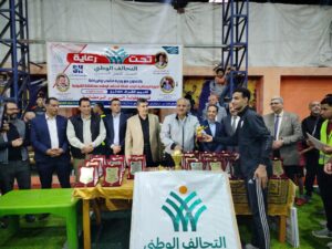 «القائد» بطلا لنهائي دورة التحالف الوطني الرمضانية لكرة القدم ببنها