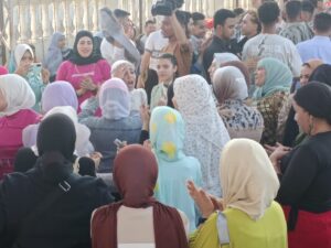 عقد قران لاعبي فريق التايكوندو داخل مركز شباب المنشية الجديدة بشبرا الخيمة